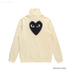 Sweats à capuche pour femmes Sweatshirts Play Commes Jumpers Des Garcons Letter Pullover Red Heart Hoodie Commes Hoodie Garcons Hoodie Eyes Red Heart Hoodie 4976