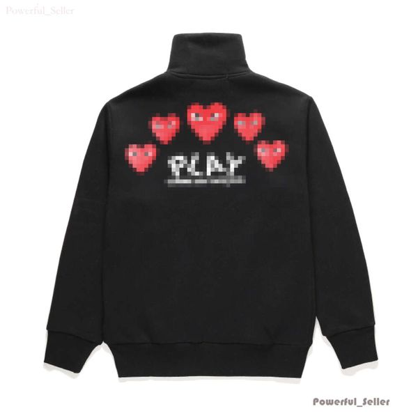 Sudaderas con capucha para mujer Sudaderas Play Commes Jumpers Des Garcons Letter Pullover Sudadera con capucha Red Heart Sudadera con capucha Commes Sudadera con capucha Garcons Eyes Red Heart Sudadera con capucha 8232