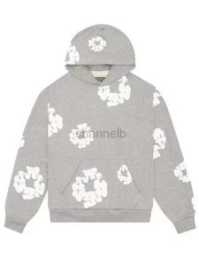 Dames hoodies sweatshirts pullover 2023 modetrend schuim gedrukt losse trui y2k hiphop streetwear heren en dames pullover casual tops 240413