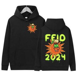 Swept-shirts à swep-shirts pour femmes Feid Ferxxo Tour 2024 Print Hoodie Men Femmes Hip Hop Retro Pull shirt Sweat Sweats Sweet Casual Fashion Streetwear 240413