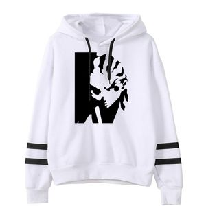 Sudaderas con capucha para mujer The Boondocks para hombres y mujeres de manga larga de gran tamaño con capucha Casual Unisex América ropa de dibujos animados