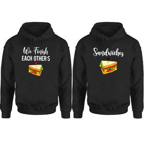 Women's Hoodies sweatshirts We maken elkaars sandwiches af, paar kleding zijn en haar sweatshirt familie shirts vrienden winter topswomen