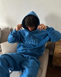 Sweats à capuche pour femmes Sweats à capuche à motif 3D pour femmes Streetwear rose et bleu en Europe et en Amérique Y2k Vêtements de couple décontractés et décontractés 231017