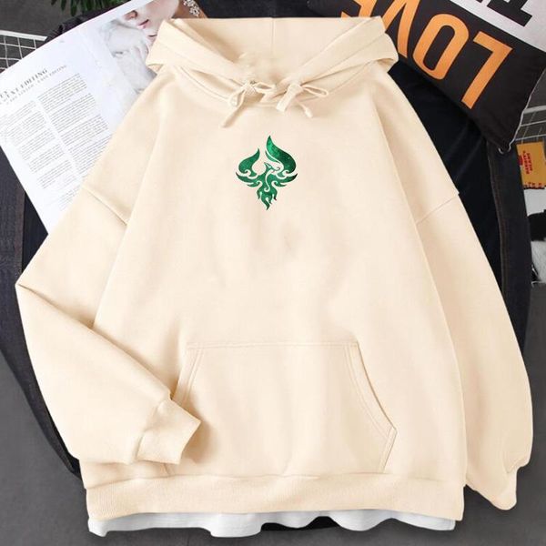 Sweats à capuche pour femmes Sweatshirts Xiao Constellation Alatus Nemeseos imprimé Genshin Impact Game Anime à capuche femmes hommes Harajuku pull