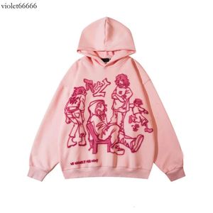 Dames Hoodies Sweatshirts Y2K Street chic Roze Sweatshirt Grappige Cartoon Grafische Hoodie Herfst Haruku Anime Trui met capuchon Hip Hop Hipster 230807