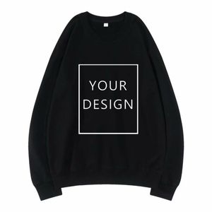 Sweats à capuche pour femmes Sweat-shirts Votre propre conception Coton Hommes Sweat DIY Marque Logo / Image Personnalisé Sweat à capuche pour hommes Photo Imprimé Femmes Uni