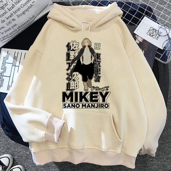 Sweats à capuche pour femmes Tokyo Revengers Femmes Kawaii Harajuku Tracksuit Swetshirts Femme Style coréen