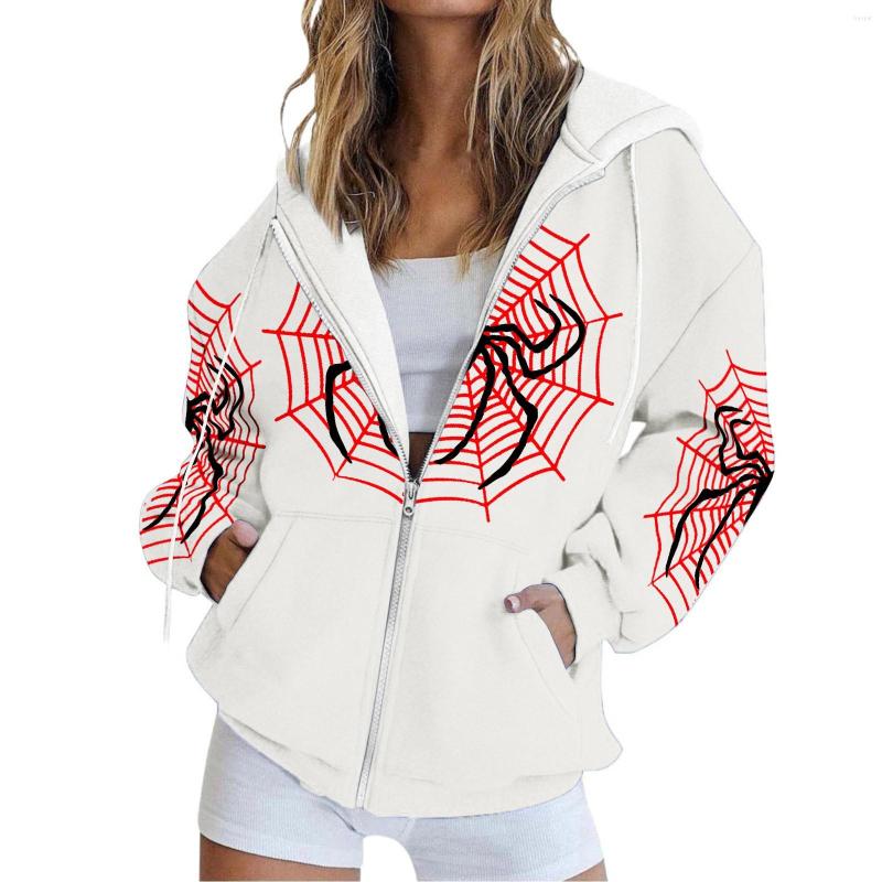 Kvinnors hoodies trendiga tonåring kvinnor överdimensionerade tröjor fleece långa ärm tröjor blixtlås med tunika kvinnor