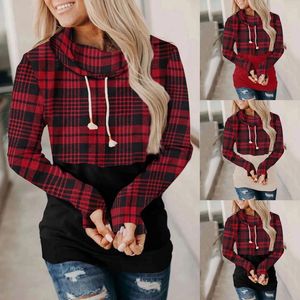 Sudaderas con Capucha para Mujer Sudadera con Capucha De Manga Larga con Estampado 3D De Navidad para Mujer Sudadera con Capucha con Cremallera De Longitud Túnica Fina