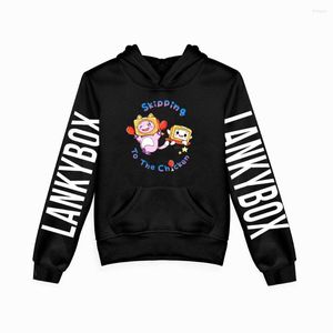 Sudaderas con capucha para mujer Y2KLankyBox 2D Girls Harajuku Kawaii Sudadera con capucha de dibujos animados para niños Jersey Unisex Disfraz Mujer-Ropa