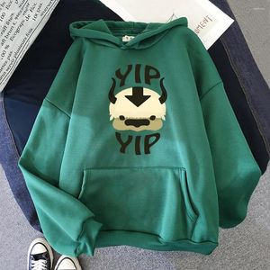 Sweats à capuche pour femmes YIP APPA hommes chemise à capuche drôle Avatar le dernier maître de l'air femmes en gros sweats à capuche lâche pull Str