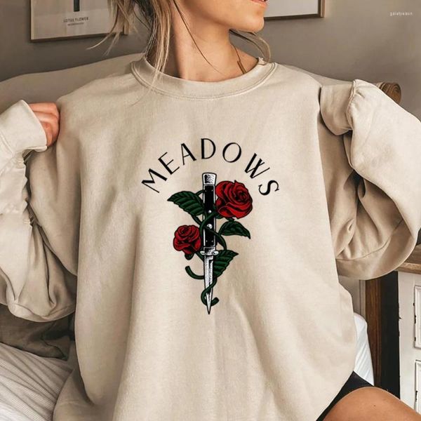 Sudaderas con capucha para mujer Zade Meadows Sudadera Run Little Mouse Sudadera con capucha Haunting Adeline Suéter Retro Dark Romance Jumper Unisex Amante de los libros