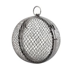 Metalen avondtasje van ijzeren mesh voor dames, Dinner Bag, 240207