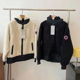 Veste femme Designer Laine Dernier style Manteau imitation laine pour hommes Manteau d'hiver en laine d'agneau pour femme Mode vêtements chauds épais