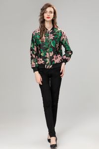 Damesjas kort 2023 herfst/winter mode handgemaakt kralen temperament slim fit bloem casual kleine opstaande hals jas s_ XXL maat