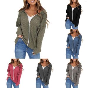 Vestes pour femmes 2023 dames cordon à capuche couleur unie veste mode femmes léger Style Anorak