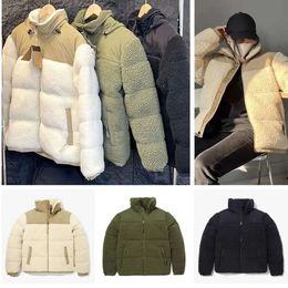 Chaquetas de mujer 2023 Chaqueta de lana de invierno Mujeres Faux Shearling Outerwear Abrigos Mujer Abrigo de piel de gamuza Hombres Cálido Cordero engrosado 688sss