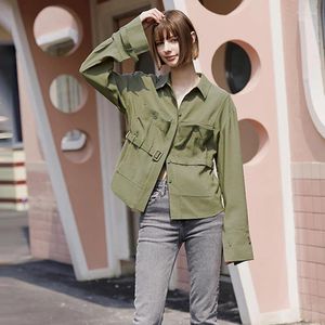 Jackets para mujeres AEL Drop Shoulder Mujeres Femeninas Femeninas Femeninas Femeninas Cazón Estilo británico Vintage 2024 Otoño