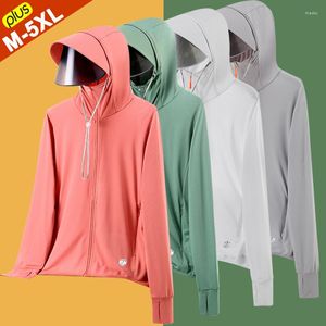 Vestes pour femmes Camping Jakets coupe-vent femmes été Cool manteaux à capuche femme crème solaire vêtements fille voyage vacances portant une robe de vélo