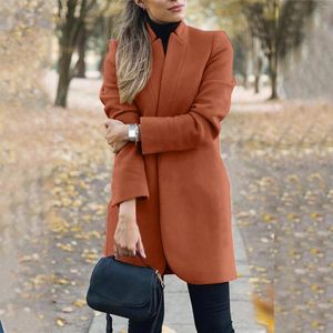 Vestes pour femmes manteau court poilu ouvert Cardigan long costume femmes solide manches avant veste femmes manteau femmes