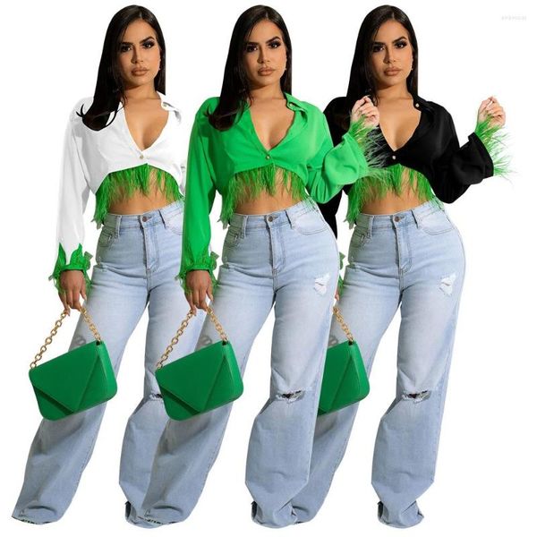 Vestes pour femmes Crop Tops T-shirts Blouse Sexy Femmes Designer Vêtements D'été One-pieces Mignon Tee Shirt Streetwear Crop Top Manteaux