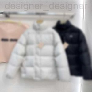 Vestes pour femmes marque de créateurs MM 23SS nouveau produit lettre motif foncé col debout manteau en coton UXK5