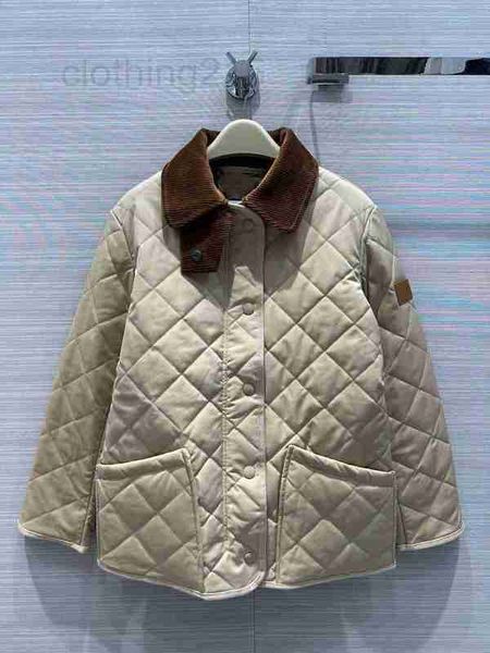 Chaquetas para mujer Diseñador Chaqueta de plumón para hombre y mujer de lujo personalizada de alta gama, chaqueta de plumón de ganso blanco hecha a mano, nueva moda, modelo delgado, tamaño: S-M-L PVUG