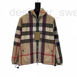 Damesjassen Designer Hoge versie vroege herfst geruite dubbelzijdige jas met capuchon voor klanten om een grote bestelling te plaatsen S8LB