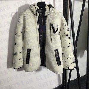 Vestes pour femmes Designer Manteaux à capuche en laine d'agneau pour femmes Hiver Chaud à manches longues Vêtements d'extérieur Marque de mode Lady Jacket LP09