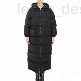 Damesjassen Designer Winter 2022 Vrouwelijke Lange Mode Jas Kwaliteit Dikke Warme Parka Losse Capuchon Vrije Tijd Dameskleding PD 1KB7