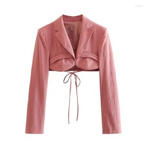 Vestes pour femmes élégance Chic femmes manteau bureau dame veste mode jeunesse courte pour haute rue vêtements féminins