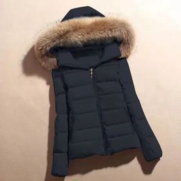 Chaquetas de mujer Cuello de piel falsa Chaqueta de invierno para mujer Abrigo de moda Abrigo de invierno para mujer Parka delgada para mujer Chaqueta de invierno con capucha cálida para mujer 231124