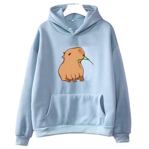 Vestes pour femmes Funny Capybara Print Hoodie WomenMen Kawaii Cartoon Tops Sweat-shirt pour filles Mode unisexe Harajuku Graphic Pulls à capuche 230131