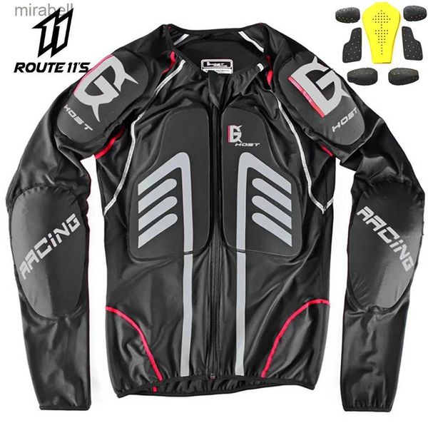 Chaquetas de mujer GHOST RACING Motocicleta Chaqueta de armadura suave Racing Moto Protección Equipo de protección de motocicleta Chaqueta protectora de seguridad de cuerpo completo YQ240123