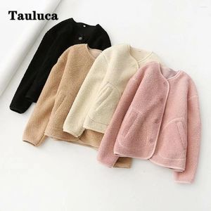 Damesjassen Japan Style Winter Wool Fleece Jas