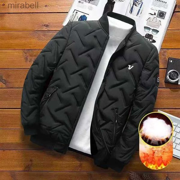 Chaquetas de mujer Chaqueta de golf de algodón coreano para hombre chaqueta de golf cortavientos ropa de invierno gruesa y cálida YQ240123