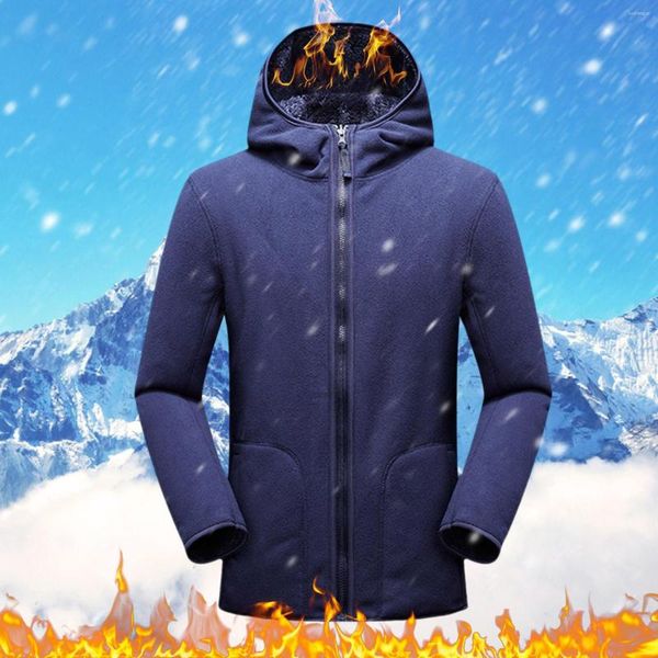 Vestes pour femmes State Jacket Femmes Polaire Full Zip Hood Manteau d'hiver à capuche pour hommes porté des deux côtés Sweat à capuche doux pour femme