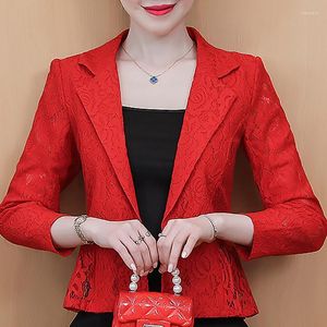Damesjassen vrouw jas herfst vrouwen voor 2022 zwart wit rood vest short jas d539