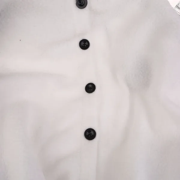 Jackets para mujeres para mujeres Faux Fleece capucha para chaqueta orejas de panda botón de manga larga sudores