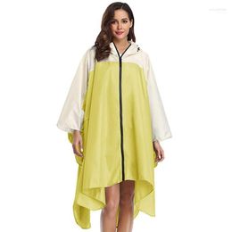Damesjassen dames 2022 lichtgewicht regenjas voor dames waterdicht jasje capuchoned outdoor zipper lange regenkleding