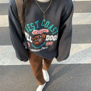 Damesjassen Dames Winter Dikker Fleece Hoodies Jas Casual Truien Oversize Sweatshirts Ronde Kraag Volledige Mouw T221105