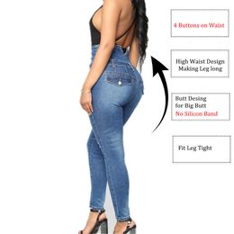 Dames jeans 2021 Colombiaanse push-up mujer vrouwen hoge getailleerde vuizen voor