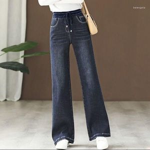 Jeans féminins 2023 Baggy pour femmes hautes taille streetwear pantalon femme y2k tendance mode maman vêtements d'hiver