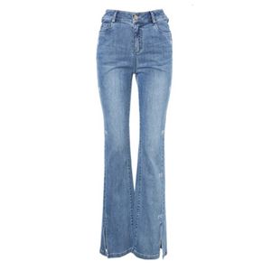 Jeans pour femmes 2023 Été Commutation Simple Femmes Slim Haute Qualité 230703