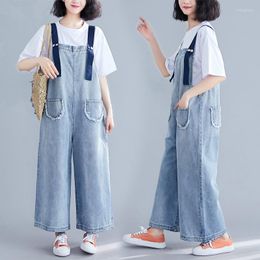 Dames Jeans 2023 Zomer Riem Denim Jurk Zonnejurk Vrouwen Mouwloze Lange Jurken Voor Koreaanse Straat Gewaad Femme