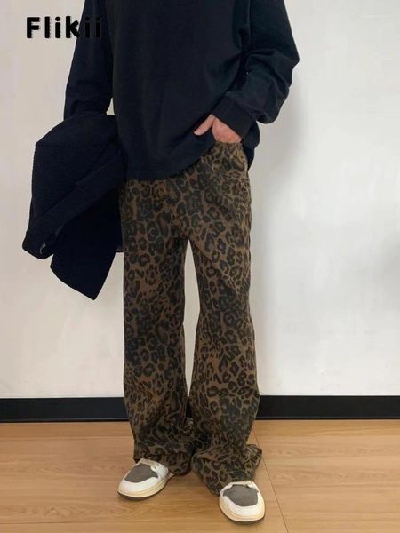 Jeans féminins 2024 Spring Vintage Casual Style Harajuku High Waist Loose Y2K Pantal