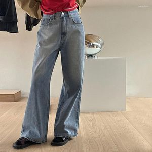 Jeans pour femmes 99% coton 2024 printemps été streetwear femmes en détresse faire vieille femme rétro pantalons Vaqueros Mujer