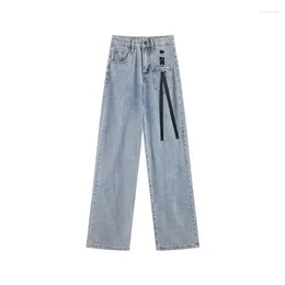 Jeans pour femmes arrive d'automne coréen style femme coton denim patchwork pantalon de longueur de cheville