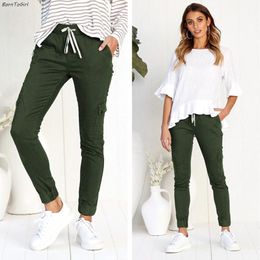 Dames Jeans BornTogirl Vrouwen Hoge Taille Skinny 2022 Lente Zomer Vrouw Streetwear Dunne Sectie Zwart Grijs Rood Groene Denim Broek