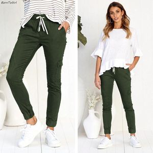 Jeans pour femme BorntoGirl Femmes taille haute maigre 2022 Spring Summer Woman Streetwear Section Mince-Section Noir Gris Vert Red Denim Pantalon